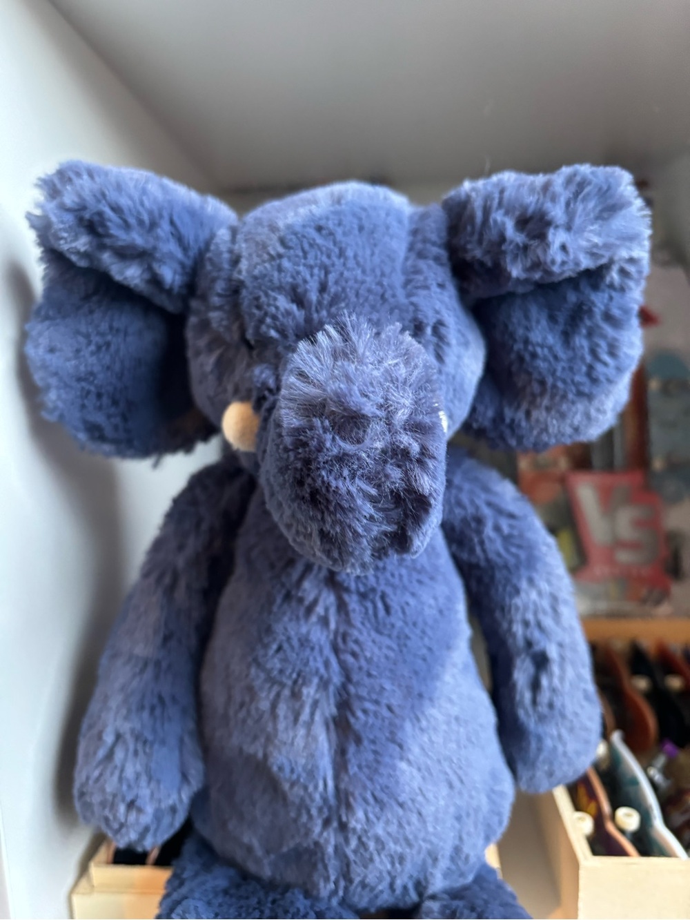 12 inch jellycat bashful blue elephant
